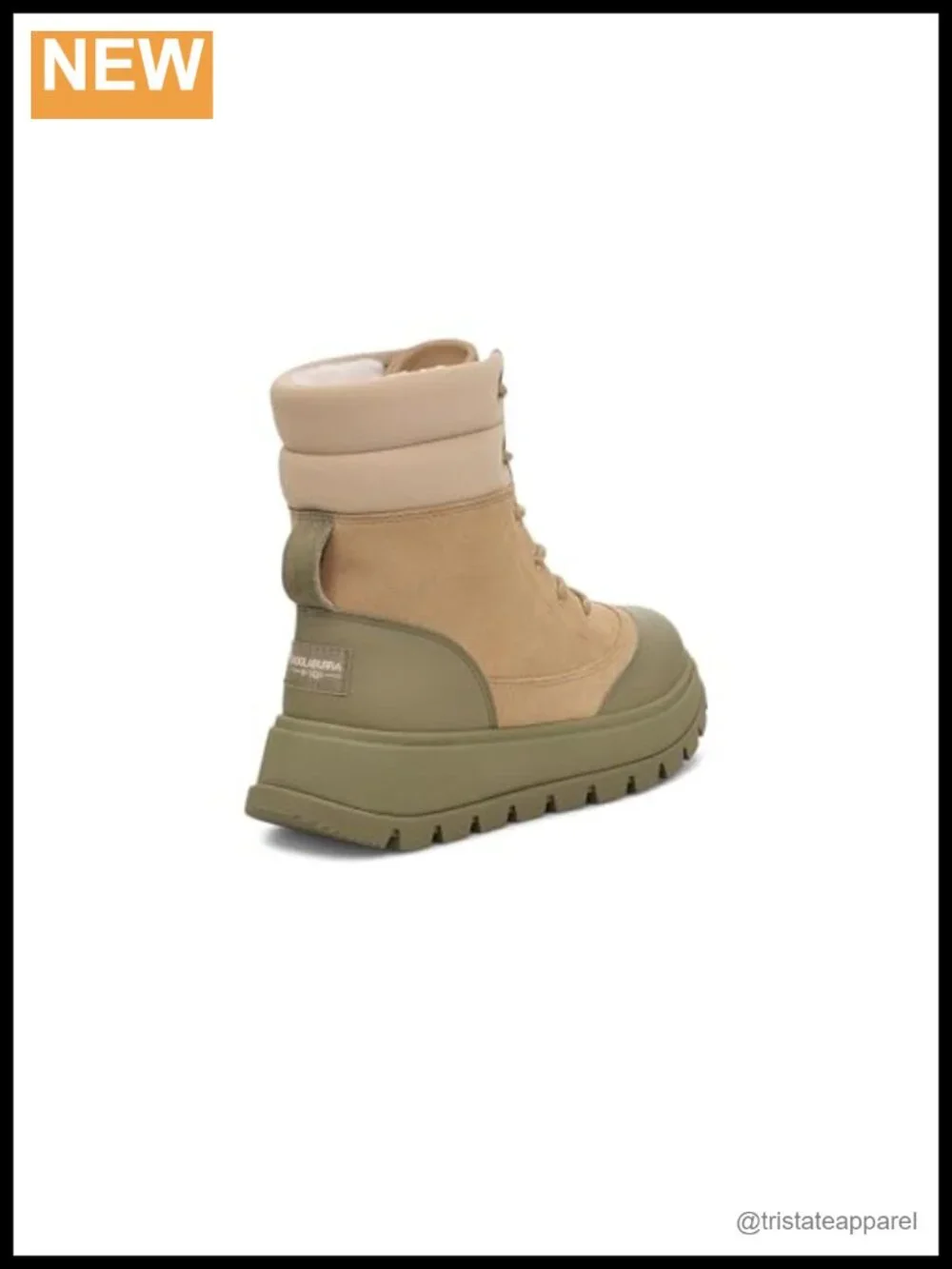 Waterproof Suede Mid-Calf Snow Boots with Faux Fur Lining